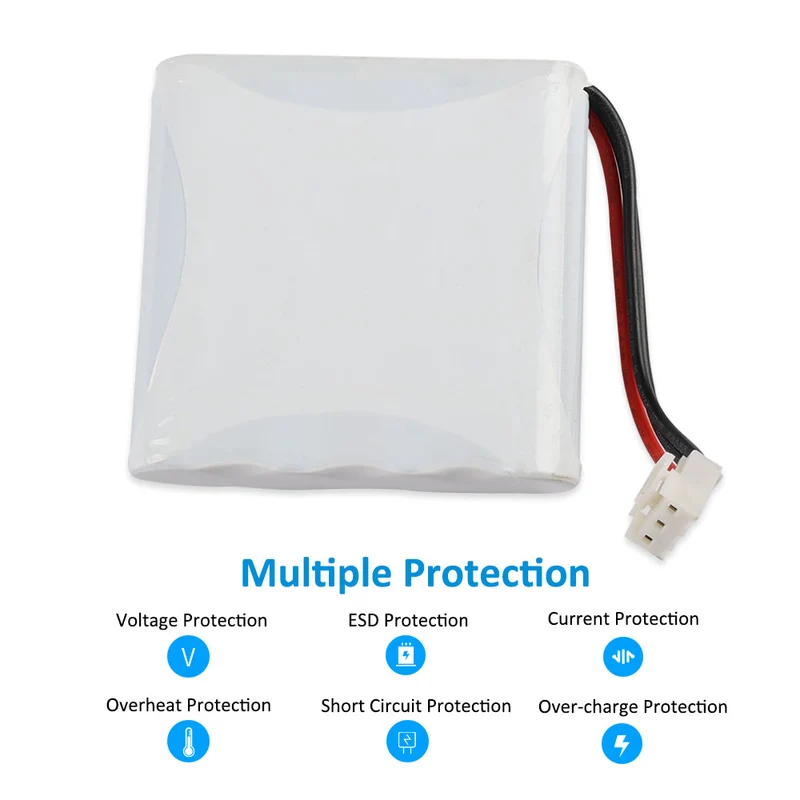 Rechargeable Li-ion Battery 022-000039-00 For Comen 3-channel ECG machine CM300 14.8V 1600mAh/24WH