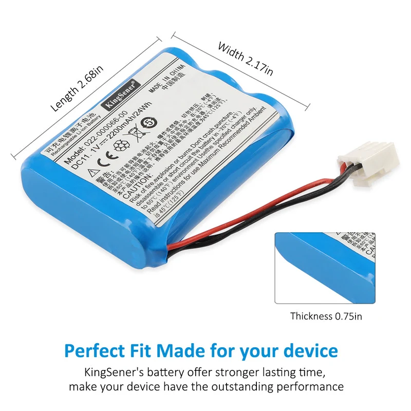 Comen Patient Monitor Battery 022-000066-00 STAR8000 NC3 NC8 24Wh
