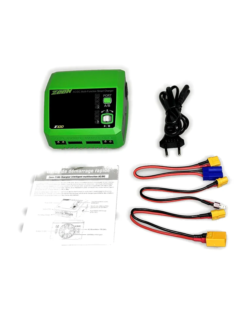 Zeen Chargeur Z100 Duo 1-6S 100W AC/DC