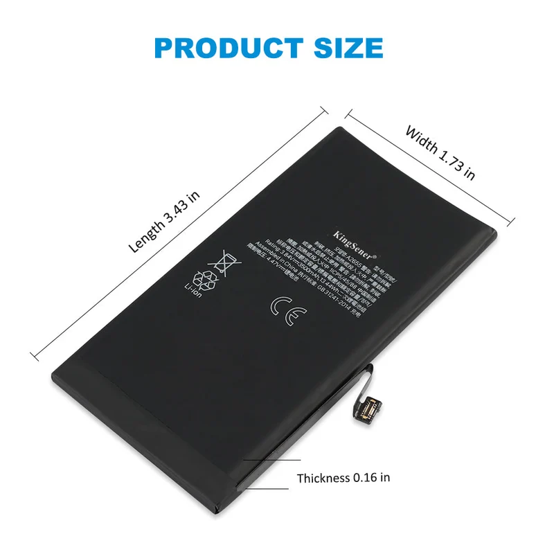 Apple iPhone 13 Battery Replacement A2655 3.84V 3500mAh High Capacity
