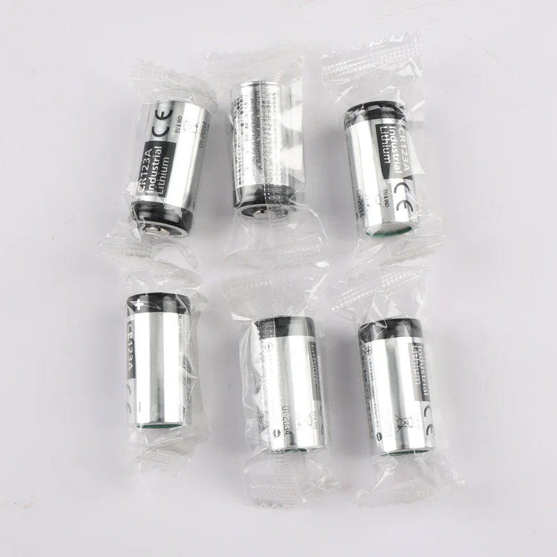For Panasonic CR123A USB-C Rechargeable Batteries For Cameras Flashlight Alarm Smart Sensors (Non-Rechargeable)