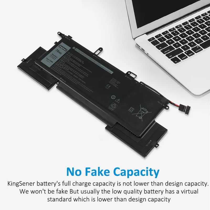 7146W Laptop Battery For Dell Latitude 9410 02K0CK 0C76H7 P110G | KingSener