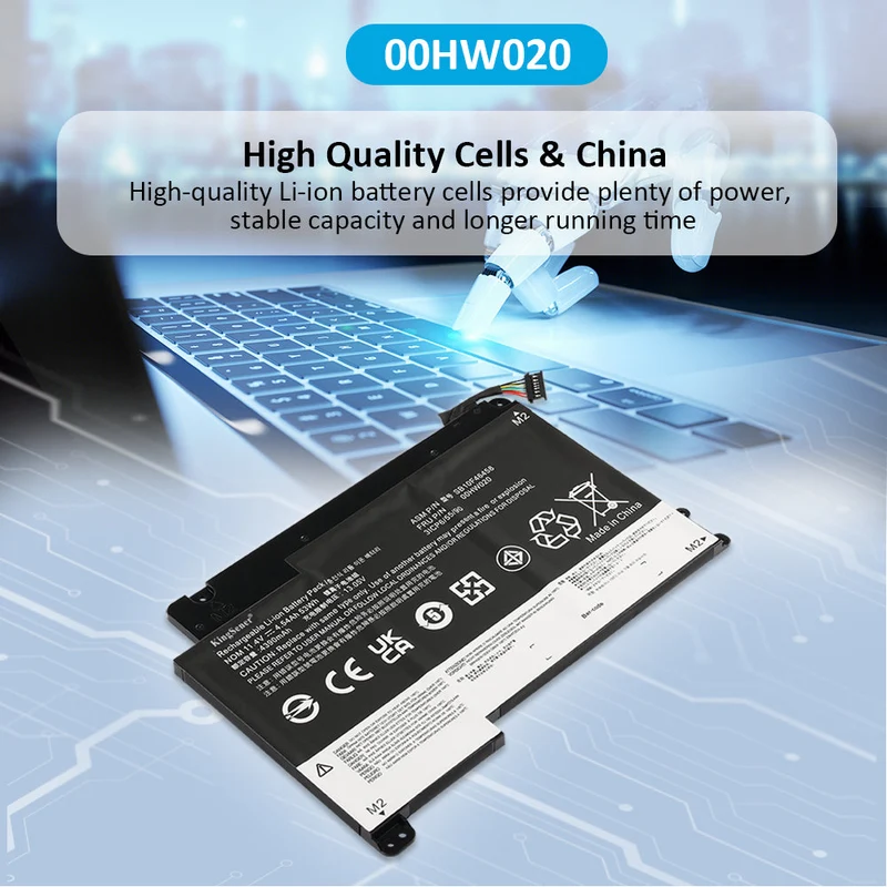 00HW020 00HW021 Laptop Battery for Lenovo ThinkPad P40 Yoga 20GQ 20GR Yoga 460 20EL 20EM 20FY 20G Series SB10F46459 SB10F46458 | KingSener