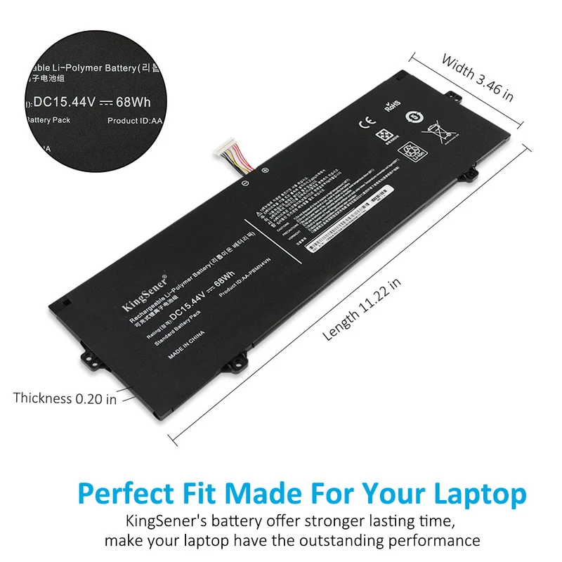 AA-PBMN4VN Laptop Battery For Samsung Galaxy Book Pro 360 15 15.6" NP950XDB NP950XDB-KA1US NP950XDB-KB1US NP950XDB-KC5US NP950XDB-KC3US | KingSener