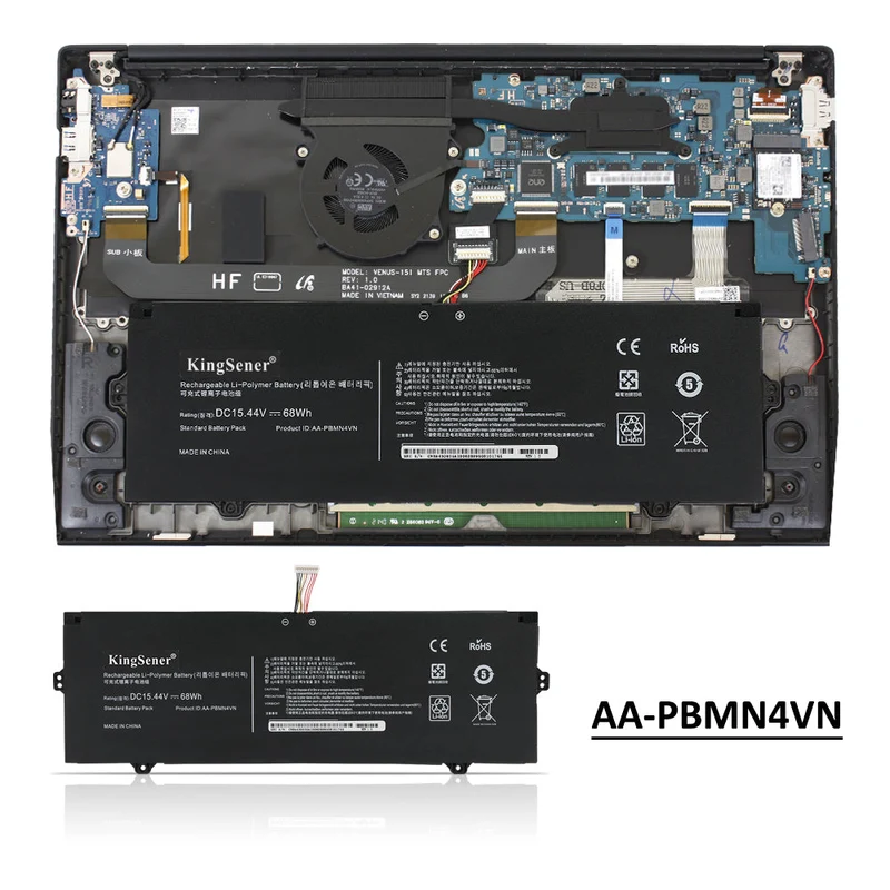 AA-PBMN4VN Laptop Battery For Samsung Galaxy Book Pro 360 15 15.6" NP950XDB NP950XDB-KA1US NP950XDB-KB1US NP950XDB-KC5US NP950XDB-KC3US | KingSener