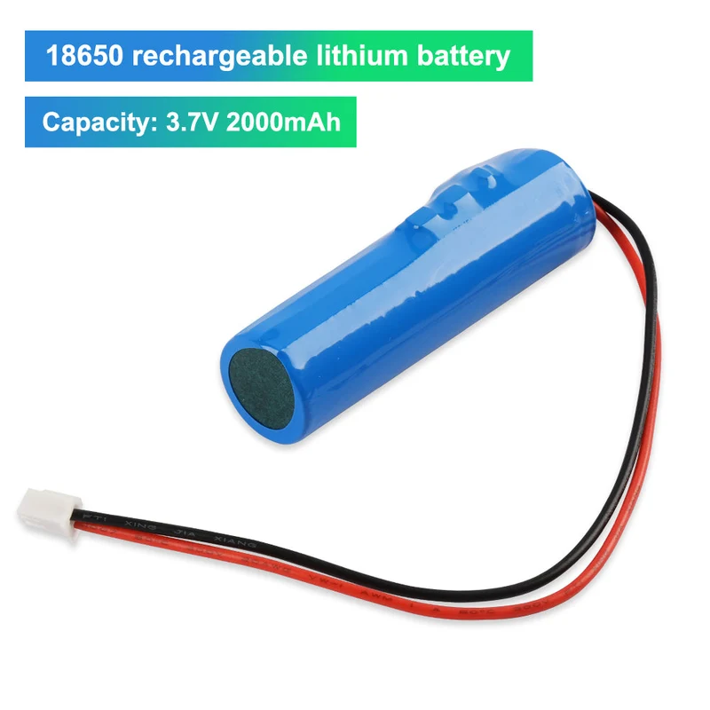 18650 2S1P/2S2P Li‑Ion Battery Pack – 3.7 V for Audio Devices