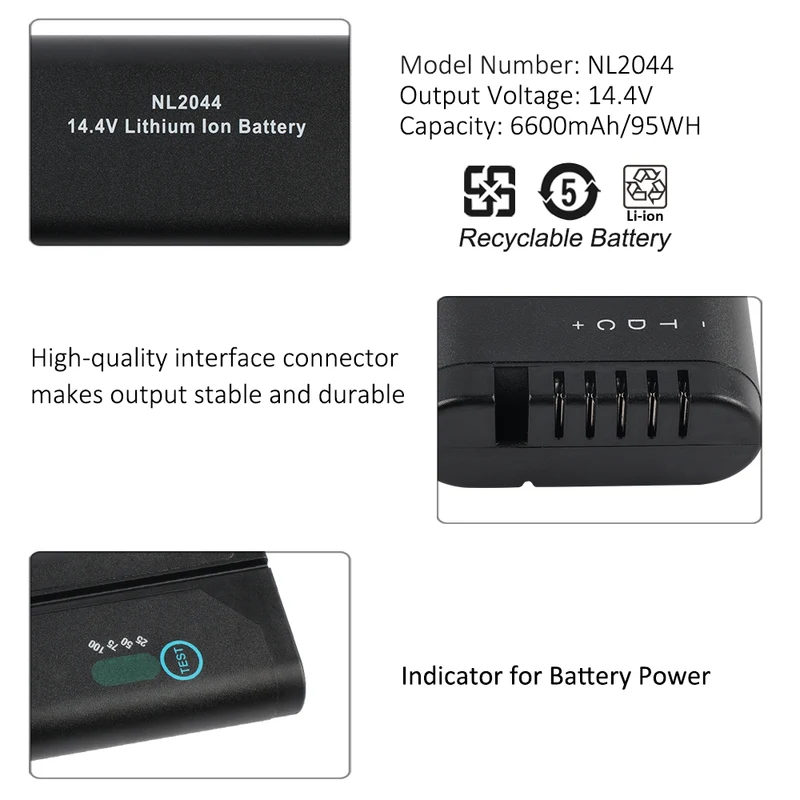 NL2044 for iWATSU DM-900A Optical isolator B-ultrasound machine battery