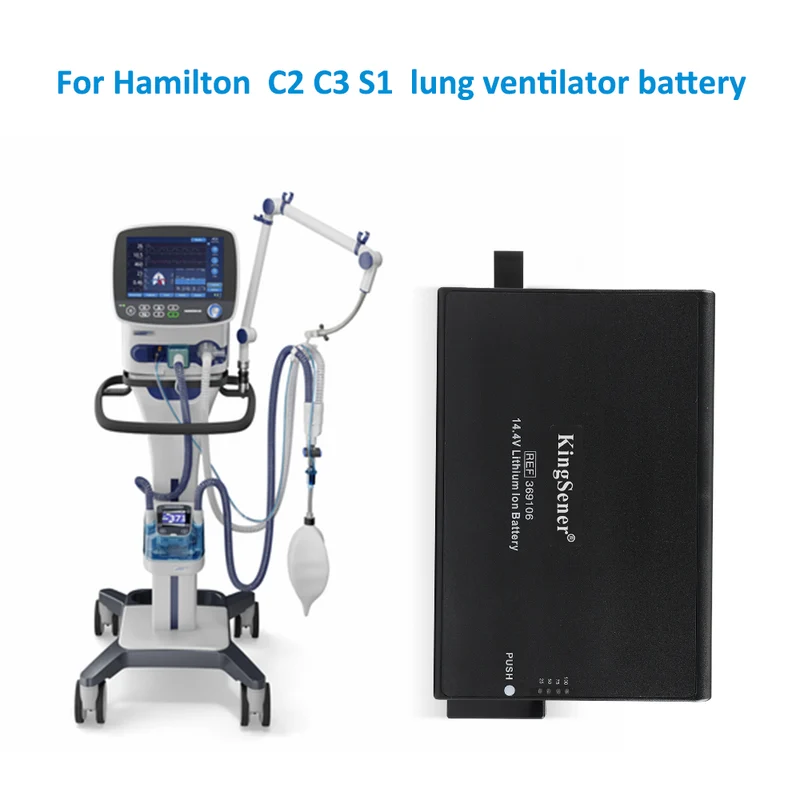 REF 369106 14.4V Lithium lon Battery For Hamilton C2 C3 S1 lung ventilator battery