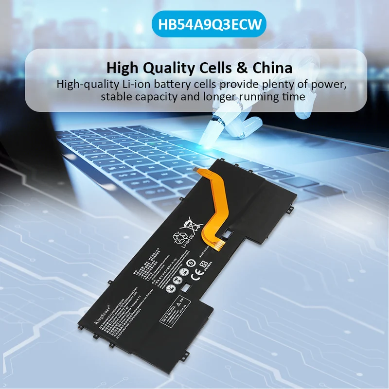 HB54A9Q3ECW Laptop Battery For HUAWEI Matebook X Matebook X 2017 Series WT-W09 W19 WX9 | KingSener