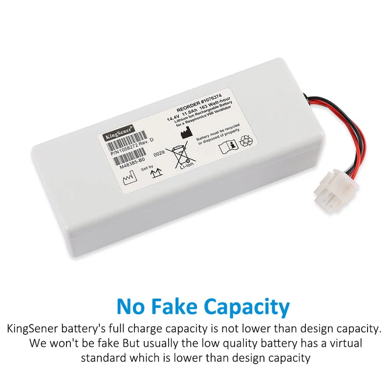 Rechargeable Battery 1076374 For Philips Respironics V60 V60S Ventilator