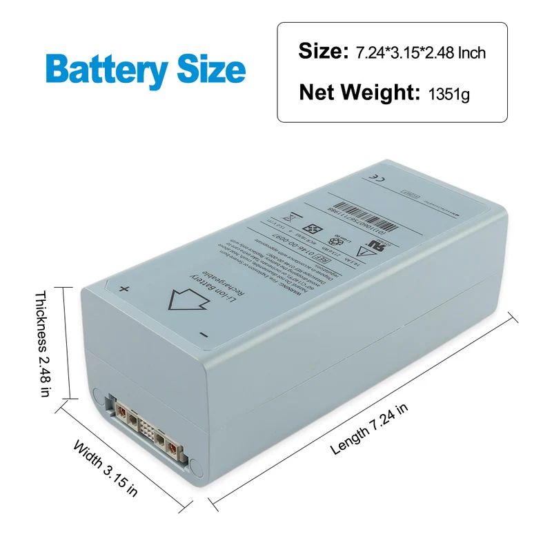 0146-00-0097 Battery For MAQUET CARDIOSAVE Hybrid Datascope 15V 14.3Ah 213.6WH | KingSener