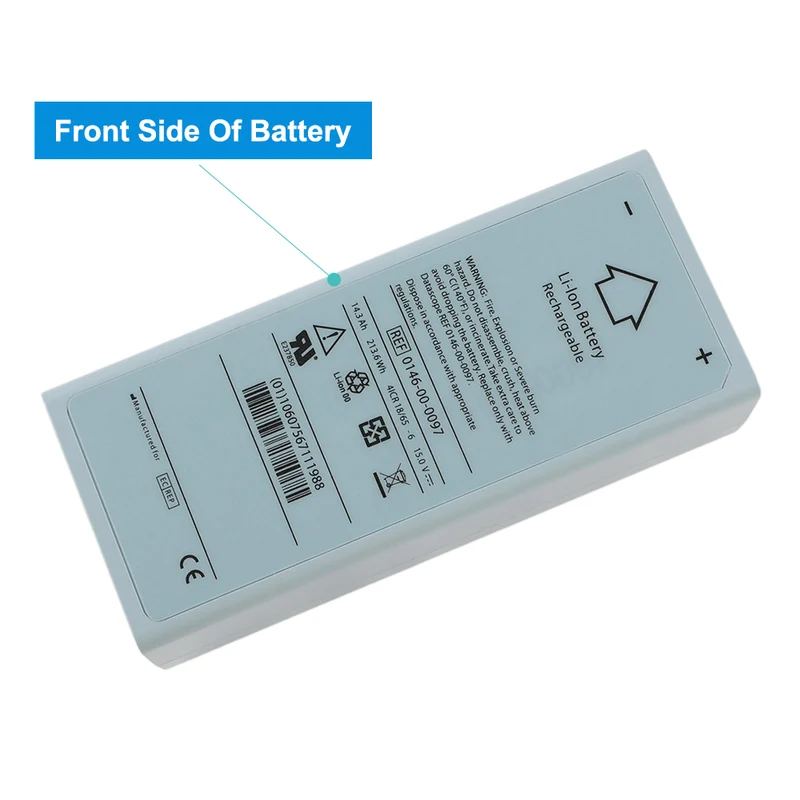 0146-00-0097 Battery For MAQUET CARDIOSAVE Hybrid Datascope 15V 14.3Ah 213.6WH | KingSener