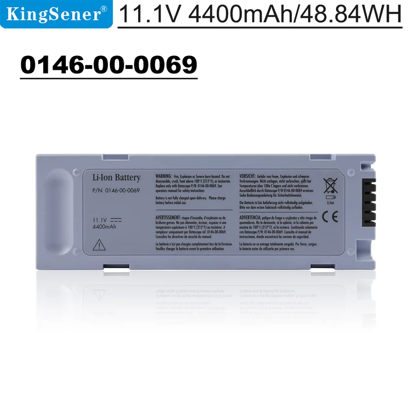 0146-00-0069 Li-ion Battery For Mindray Accutorr V Accutorr Plus PM7000 PM8000 PM9000 DPM3 DPM4 DPM5 M05-010001-06 | KingSener