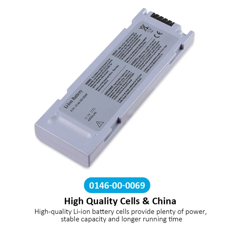 0146-00-0069 Li-ion Battery For Mindray Accutorr V Accutorr Plus PM7000 PM8000 PM9000 DPM3 DPM4 DPM5 M05-010001-06 | KingSener