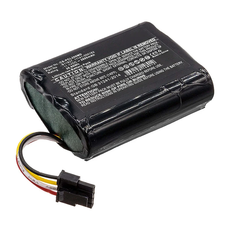 11141-000162 B11827 28.86WH Battery For Physio-Control 1150-000018, LifePak 20 LifePak