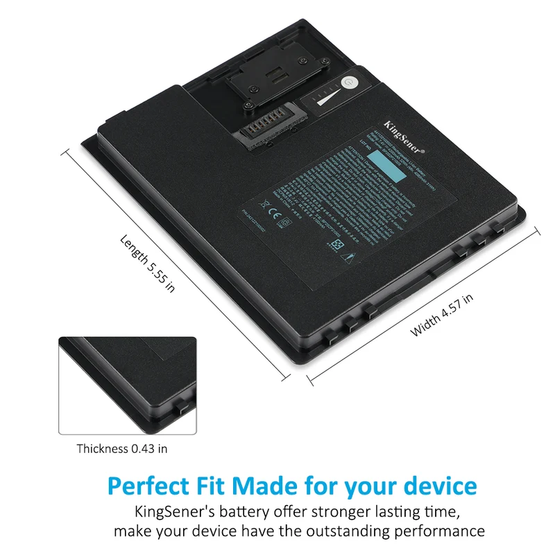 BP2S2P2100S Replacement Battery for Getac T800 Tablet PC 7.4V 4200mAh 32Wh