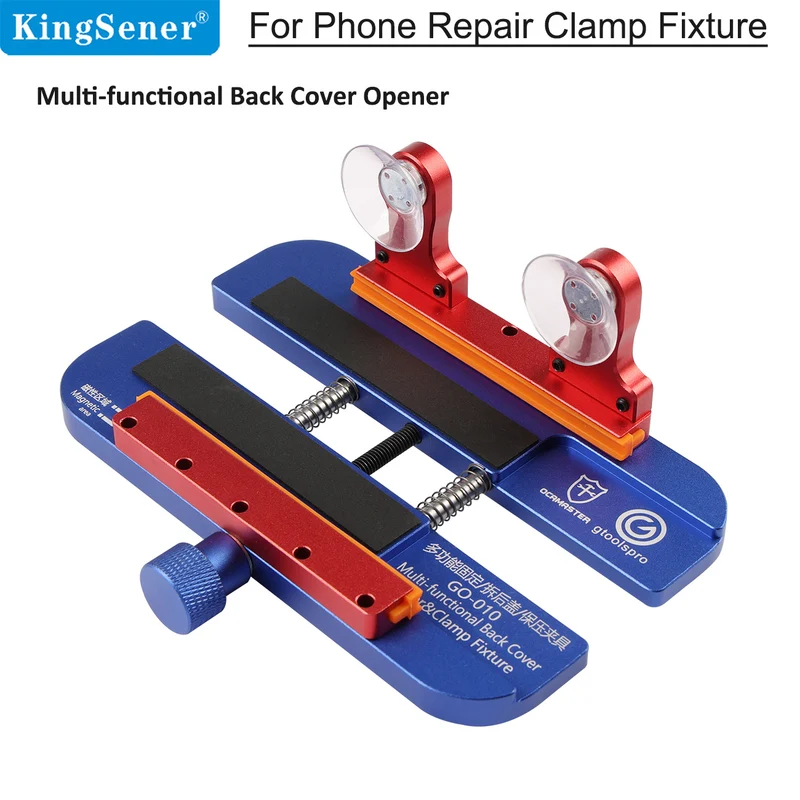 Three-in-one multifunctional suitable for Apple mobile phone repair stand screen side clamp