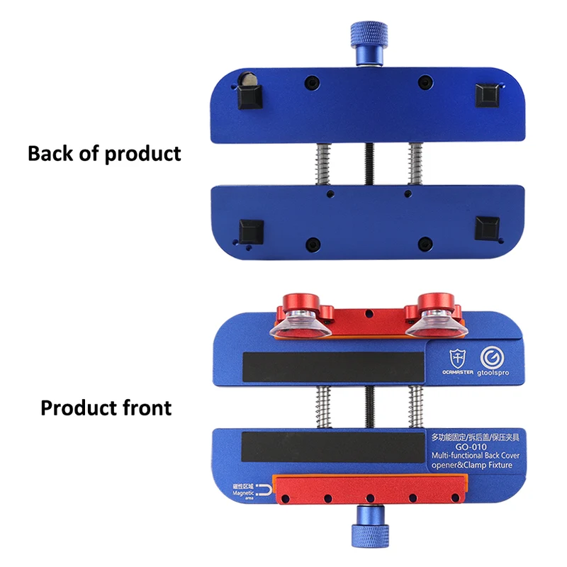 Three-in-one multifunctional suitable for Apple mobile phone repair stand screen side clamp
