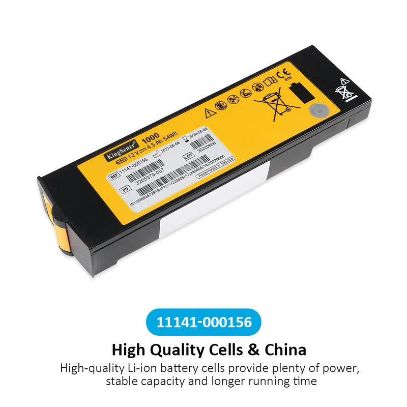 Replacement Battery For Lifepak 1000 AED Battery 11141-000100 11141-000156