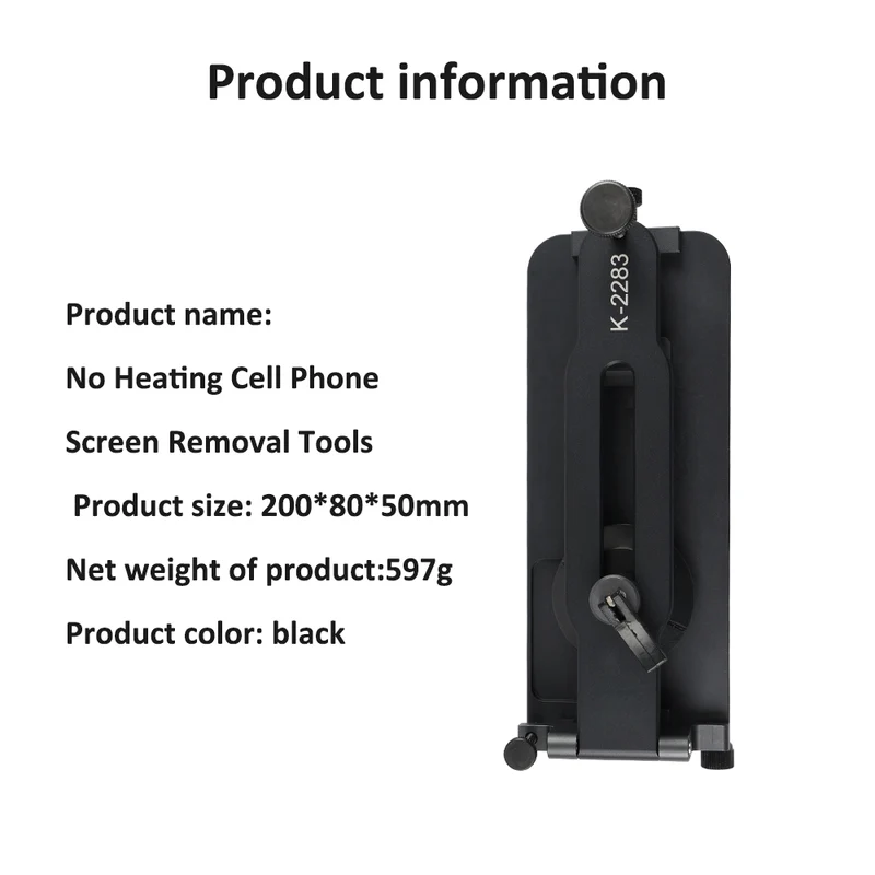 Cell Phone Screen Separator with Strong Suction Cups, no Heating Cell Phone Screen Removal Tools