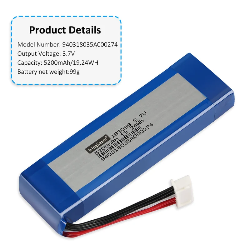 Replacement Li-ion Battery For 940318035A000274 KANY0 183099