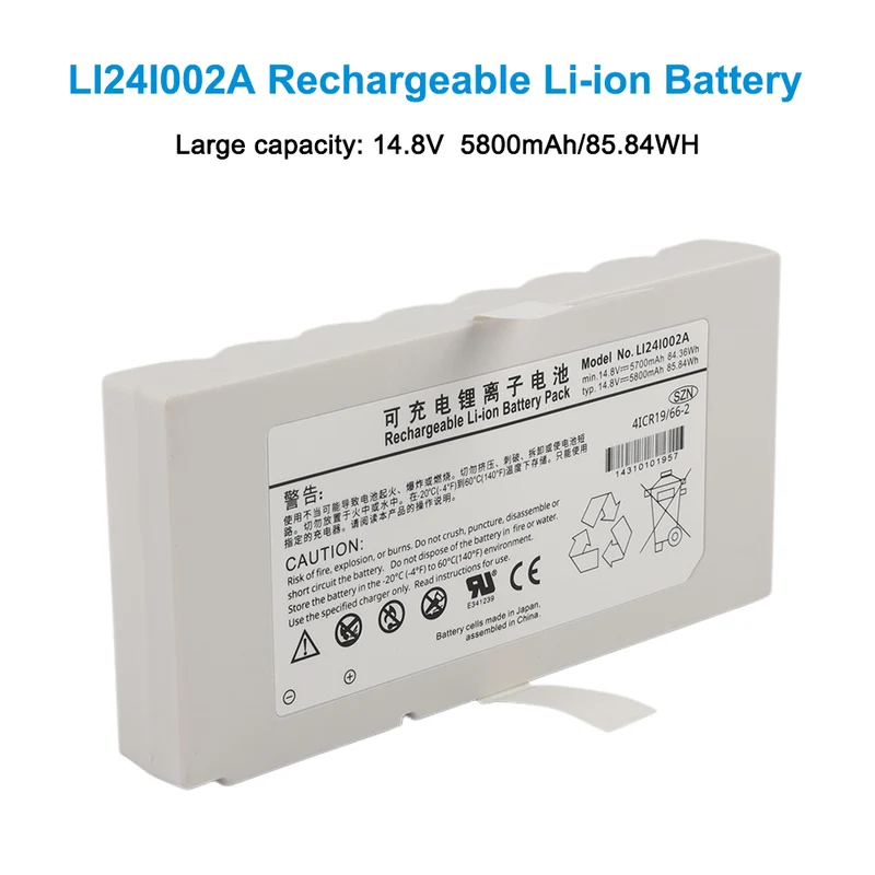 LI24I002A Battery For Mindray LI24I002A M9 M8 TE7 SV300 SV350 Ultrasound ventilator Battery