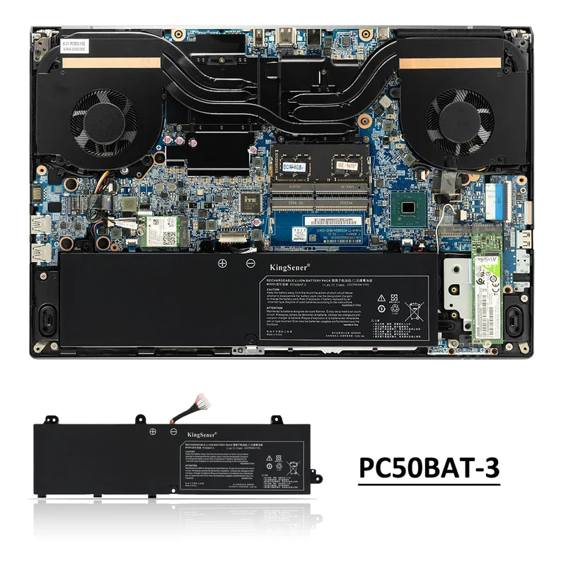 PC50BAT-3 Laptop Battery For System76 Oryx Pro 6
