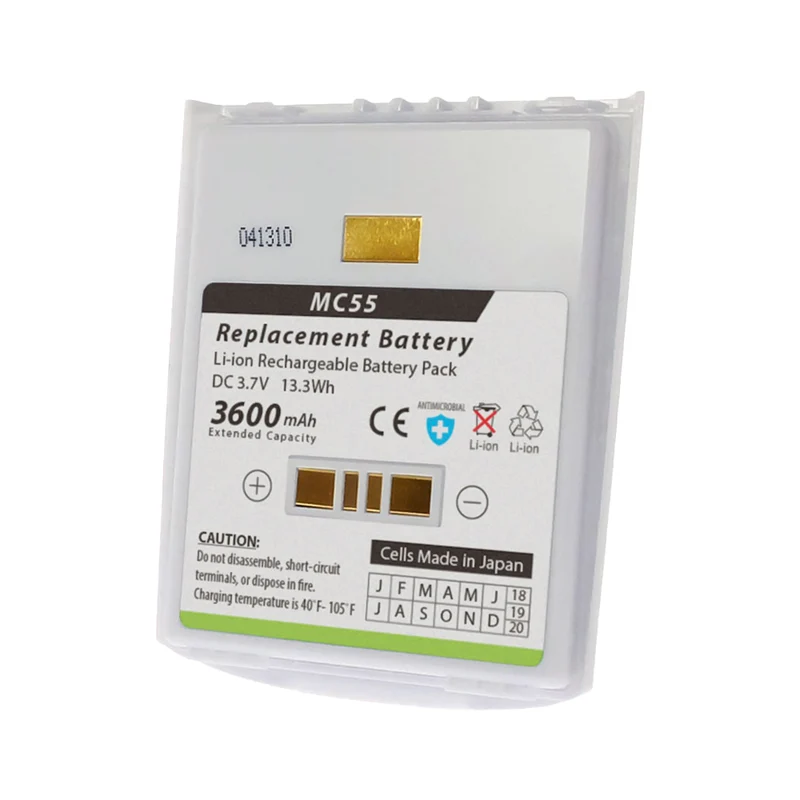 Motorola Symbol MC55 Healthcare White Battery BTRY-MC55EAB02 3600mAh