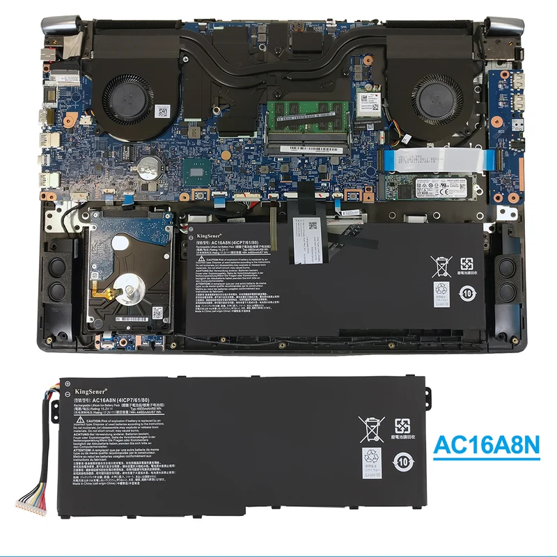 Replacement Battery For Acer Aspire VN7-593G Series VN7-593G-7212 4605mAh