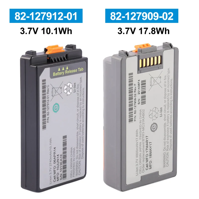 Motorola Symbol MC3000 MC3100 MC3190 Battery 82-127912-01 2740mAh