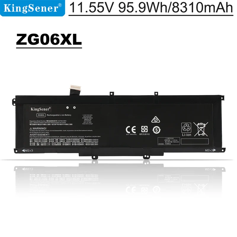 Replacement Li-ion Battery For HP EliteBook 1050 G1 Series 11.55V 8310mAh