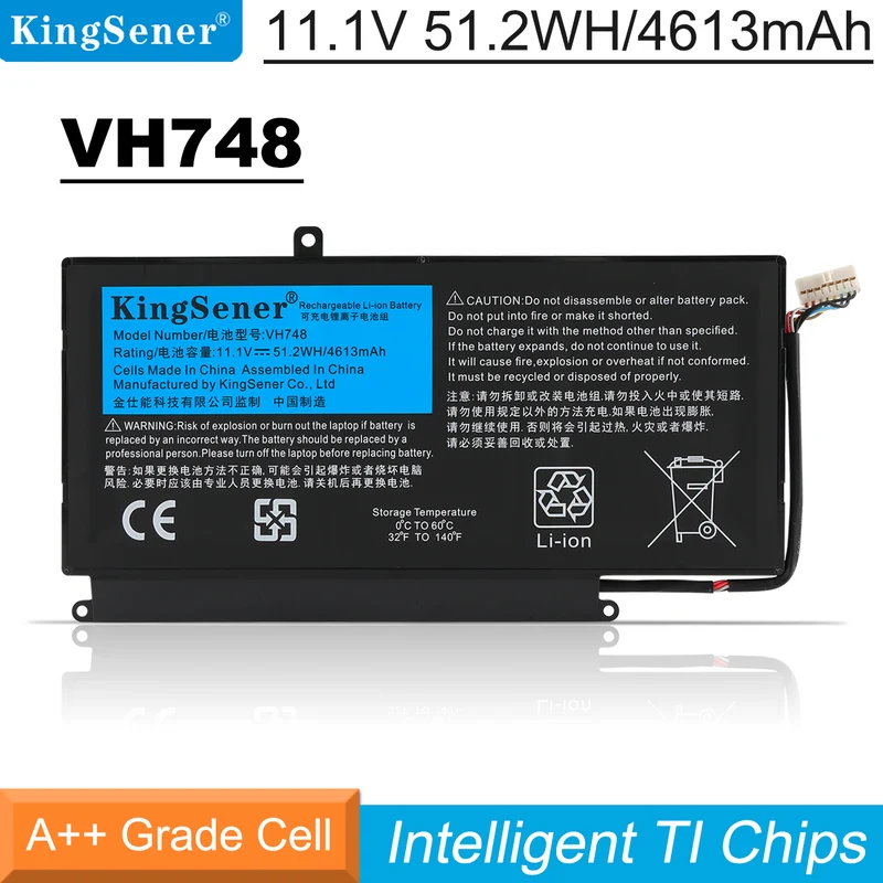 VH748 Battery for Dell Vostro 5460 5470 5480 5560 Inspiron 14 5439 51.2WH