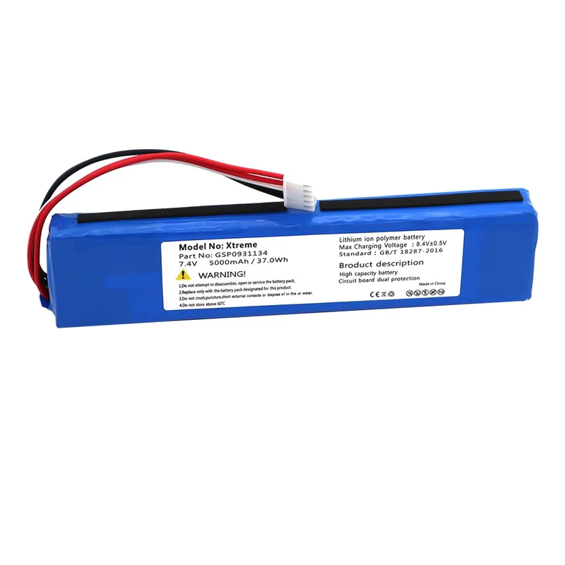 GSP0931134 Replacement Battery For JBL Xtreme Bluetooth Audio Outdoor Speaker 7.4V 5000mAh