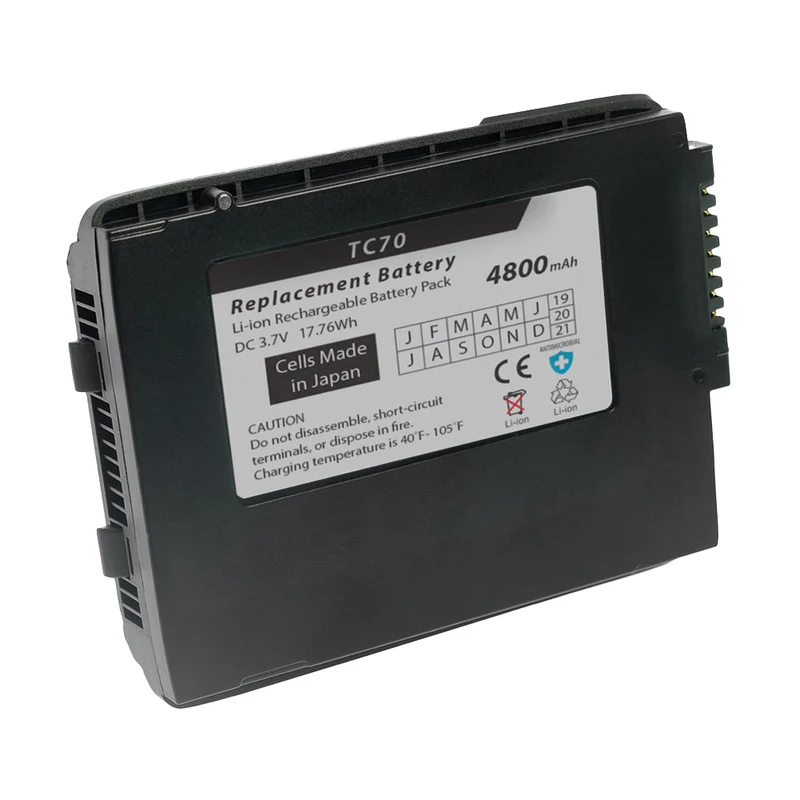Motorola Symbol TC70 TC72 TC75 Scanner Battery 3.7V 4800mAh Replacement