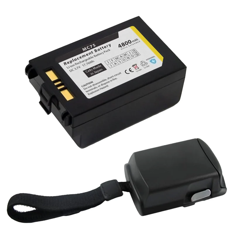 Motorola/Symbol MC75 MC75A MC7596 FR6000 Replacement Battery 3.7V 4800mAh