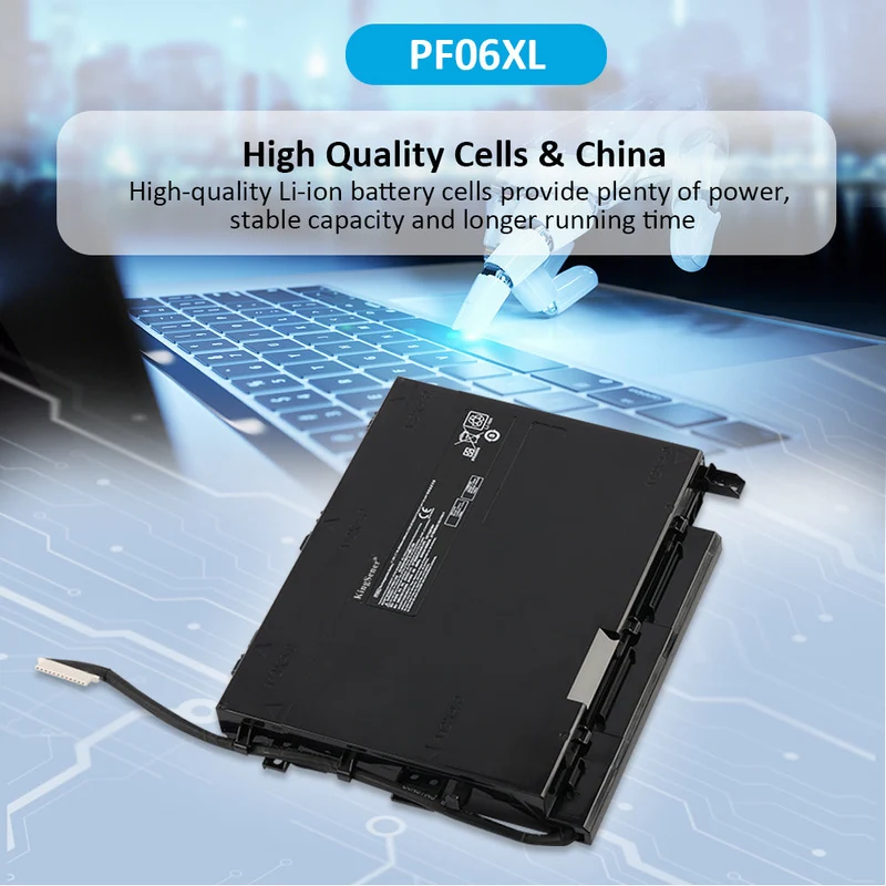 HP Omen 17-w200 Replacement Battery | High-Capacity 11.55V 6150mAh | Compatible with 17t/17-w200no Models