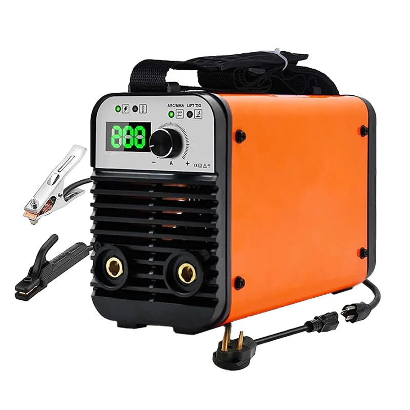 AT2000 140A welding machine 110V/220V 2 in 1 arc/lifting argon arc Lift TIG welding machine with hot start arc force and anti-stick mini welding machine with LCD screen