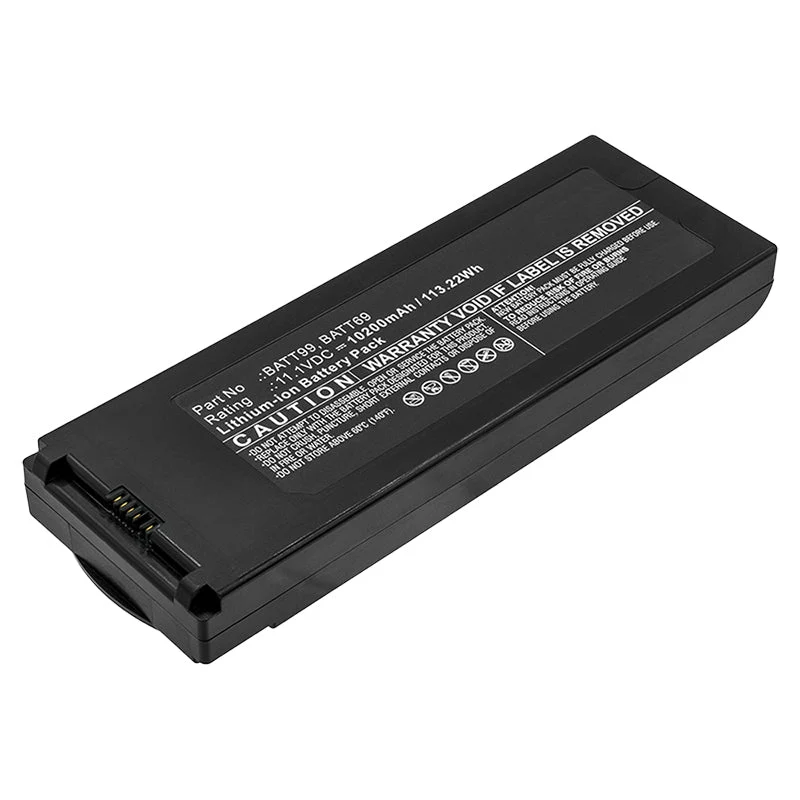 BATT69 Battery for Welch-Allyn Connex VSM 6000 6300 6500 7100 7500 86.58Wh