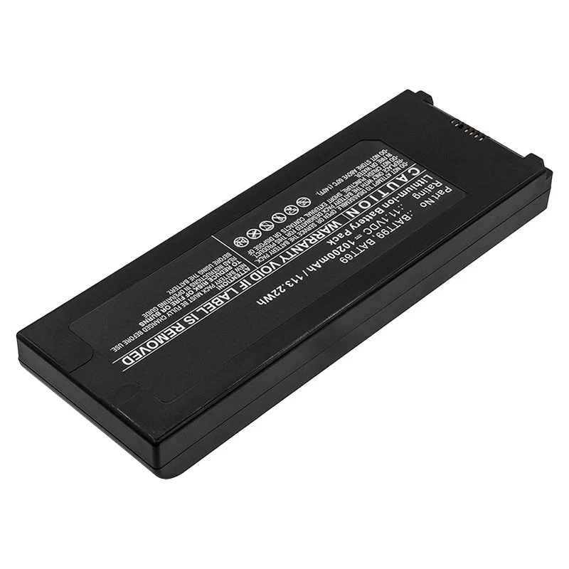 BATT69 Battery for Welch-Allyn Connex VSM 6000 6300 6500 7100 7500 86.58Wh
