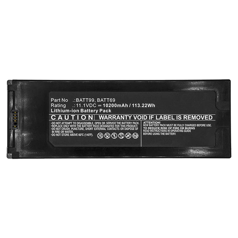 BATT69 Battery for Welch-Allyn Connex VSM 6000 6300 6500 7100 7500 86.58Wh