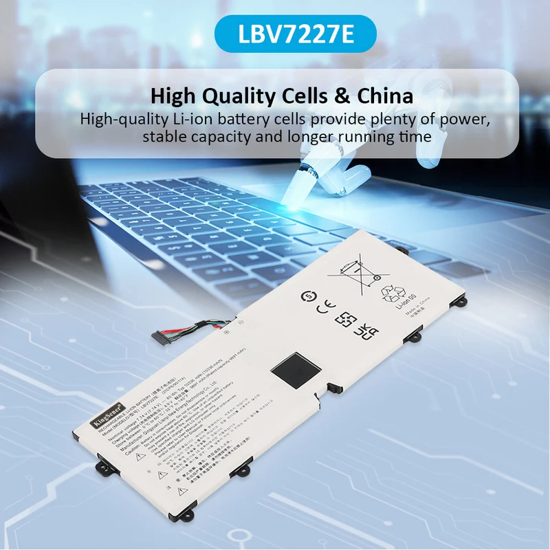 LBV7227E Laptop Battery For LG Gram 15 2020 15Z90N 16 2021 16ZD90P 16Z90P 16Z90PC 16Z90PG 16T90P 2-in-1 17 2020 17Z90N | KingSener
