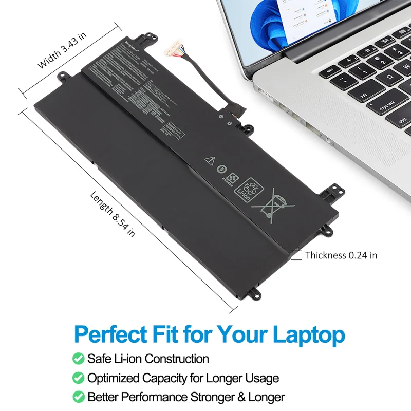 C41N2102 Laptop Battery For Asus Rog Flow Z13 GZ301 GZ301VF GZ301VI GZ301VU GZ301VV | KingSener