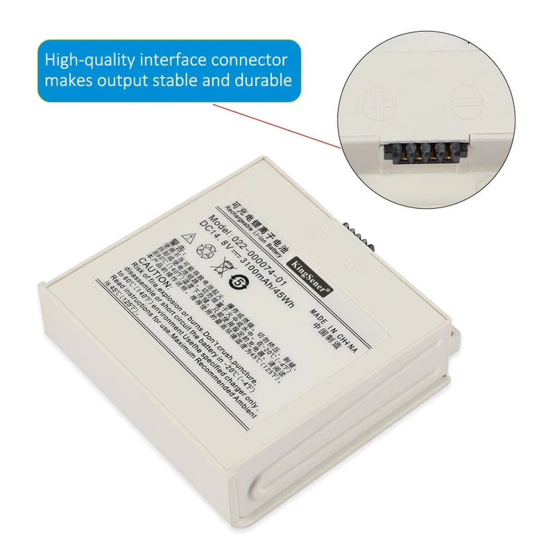 Comen C60 NC8 Vital Signs Monitor Battery 022-000074-01 14.8V 3100mAh