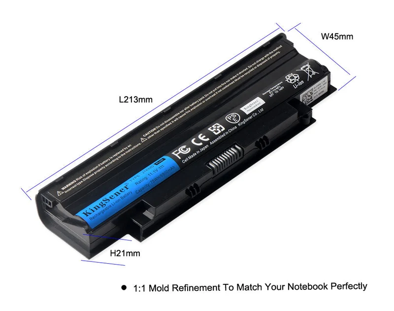 J1KND Laptop Battery For DELL Inspiron N4010 N4050 N4110 N5010 N5010D N5110 N7010 N7110 M501 M501R M511R | KingSener
