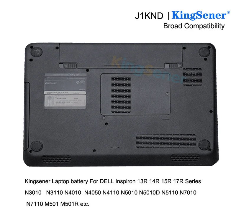 J1KND Laptop Battery For DELL Inspiron N4010 N4050 N4110 N5010 N5010D N5110 N7010 N7110 M501 M501R M511R | KingSener