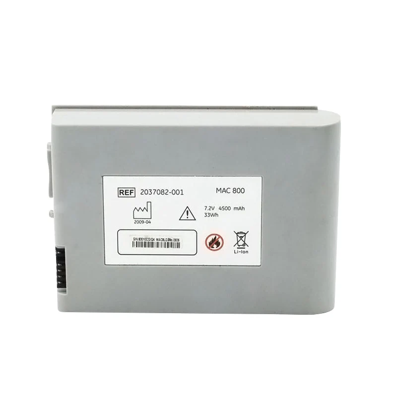 GE MAC 800 ECG Machine Battery Replacement 2037082-001 7.2V 33Wh