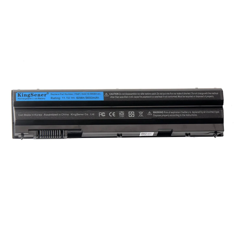 T54FJ Laptop Battery for Dell Latitude E5420 E5520 E6420 E6430 E6520 E6530 — 60Wh 11.1V