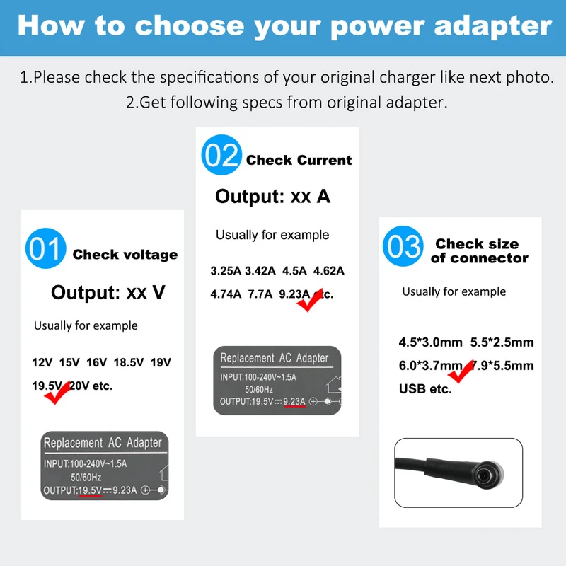 19.5V 9.23A 180W 6.0X3.7mm AC Adapter For ASUS G750JW G750JX For ProArt StudioBook Pro 17 Series
