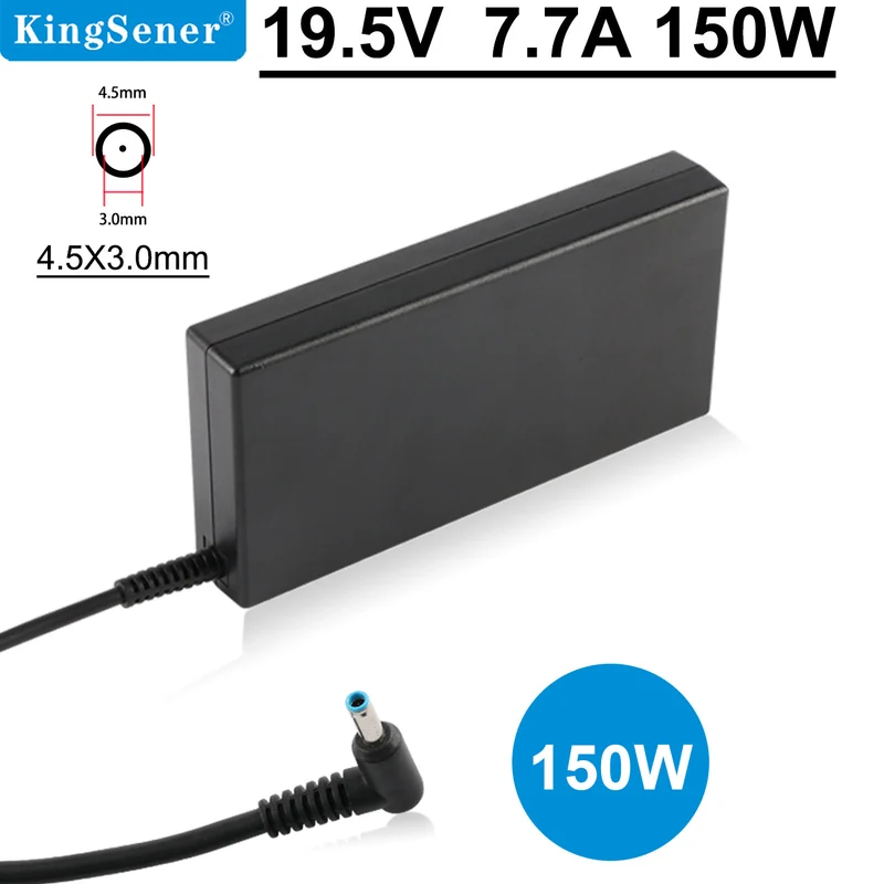 19.5V 7.7A 150W 4.5X3.0mm AC Adapter Laptop Charger For OMEN x by 15 17 For ENVY Leap Motion Series