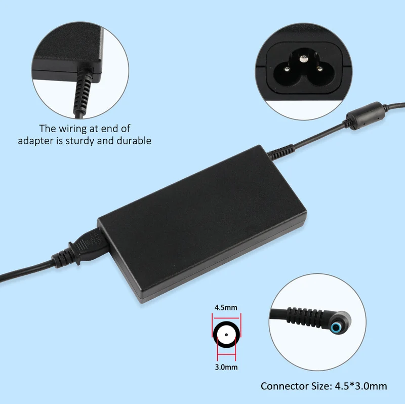 19.5V 7.7A 150W 4.5X3.0mm AC Adapter Laptop Charger For OMEN x by 15 17 For ENVY Leap Motion Series